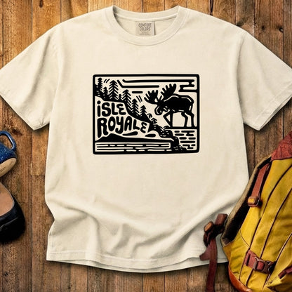 Isle Royale National Park Cotton T-Shirt