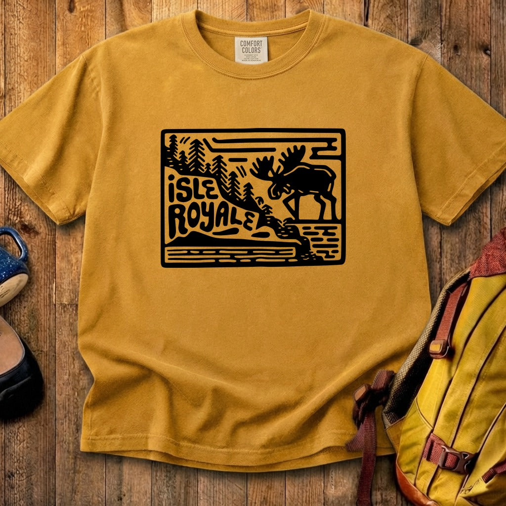 Isle Royale National Park Cotton T-Shirt