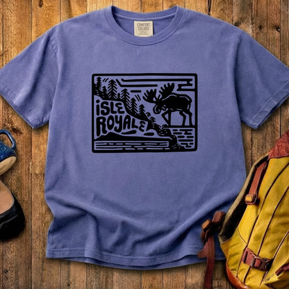 Isle Royale National Park Cotton T-Shirt
