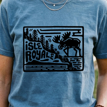 Isle Royale National Park Cotton T-Shirt