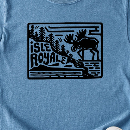 Isle Royale National Park Kids Cotton T-Shirt