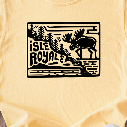 Isle Royale National Park Kids Cotton T-Shirt