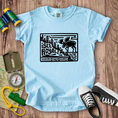 Isle Royale National Park Kids Cotton T-Shirt