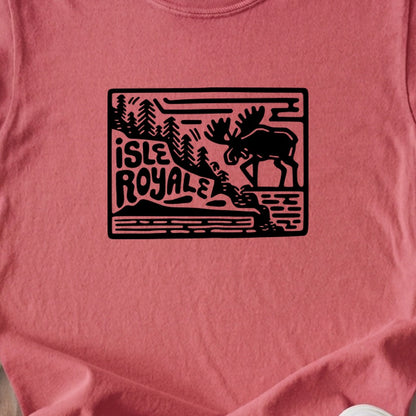 Isle Royale National Park Kids Cotton T-Shirt