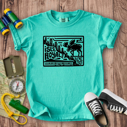 Isle Royale National Park Kids Cotton T-Shirt
