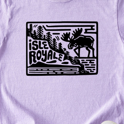Isle Royale National Park Kids Cotton T-Shirt