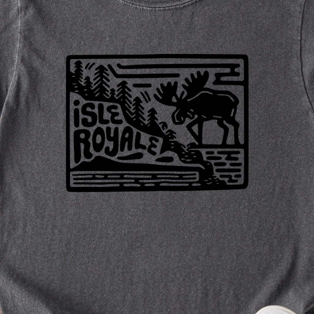 Isle Royale National Park Kids Cotton T-Shirt