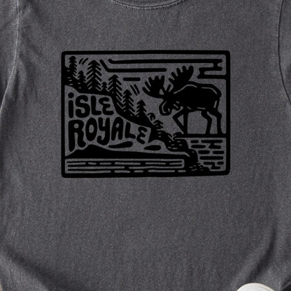 Isle Royale National Park Kids Cotton T-Shirt