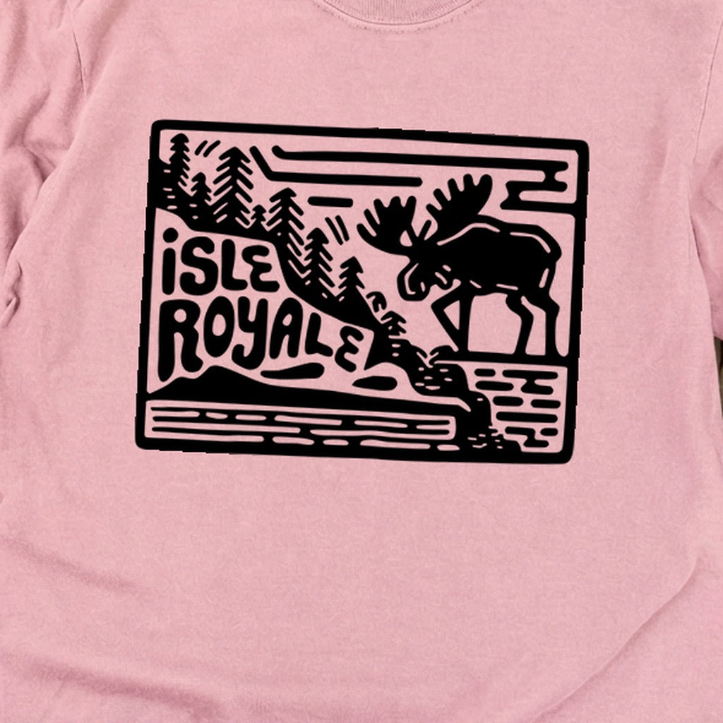 Isle Royale National Park Cotton Long Sleeve