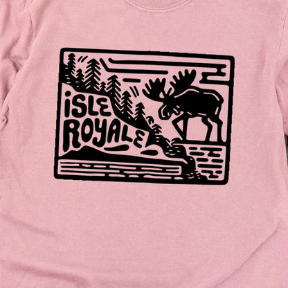 Isle Royale National Park Cotton Long Sleeve