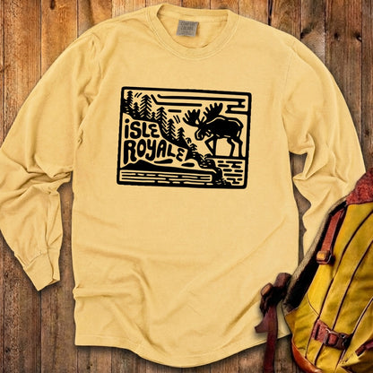 Isle Royale National Park Cotton Long Sleeve