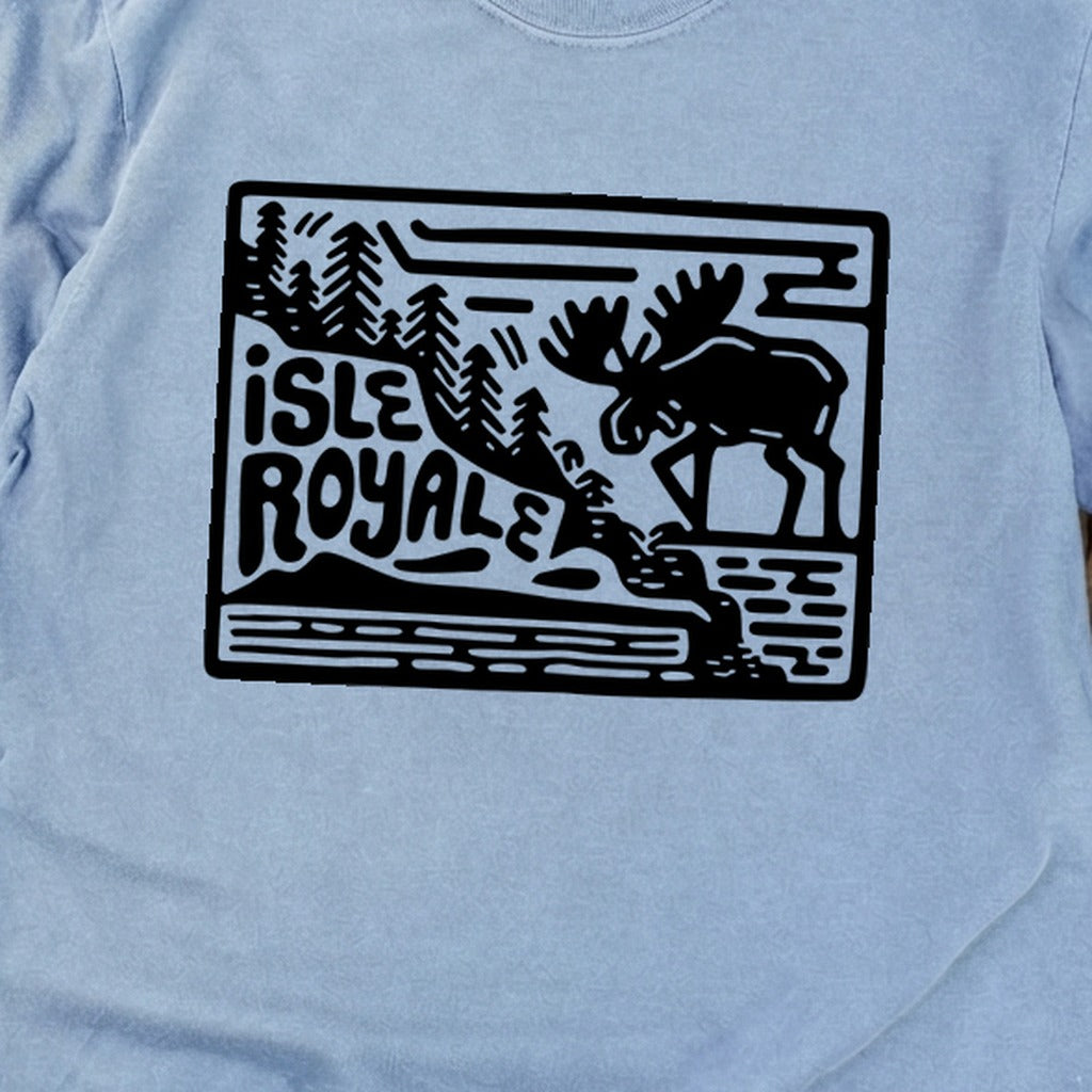Isle Royale National Park Cotton Long Sleeve