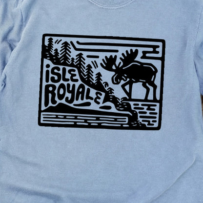 Isle Royale National Park Cotton Long Sleeve