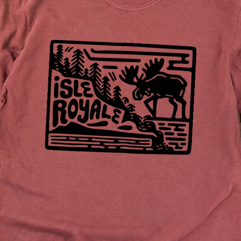 Isle Royale National Park Cotton Long Sleeve
