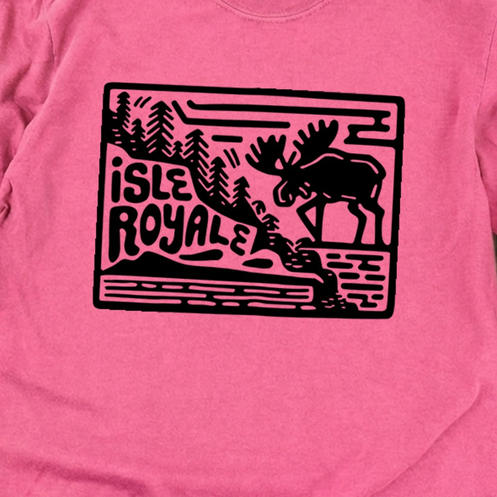 Isle Royale National Park Cotton Long Sleeve