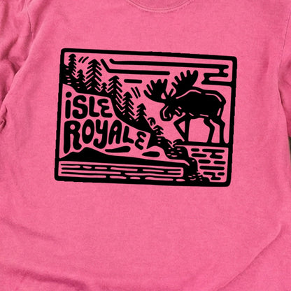Isle Royale National Park Cotton Long Sleeve