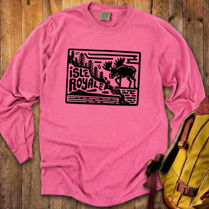 Isle Royale National Park Cotton Long Sleeve