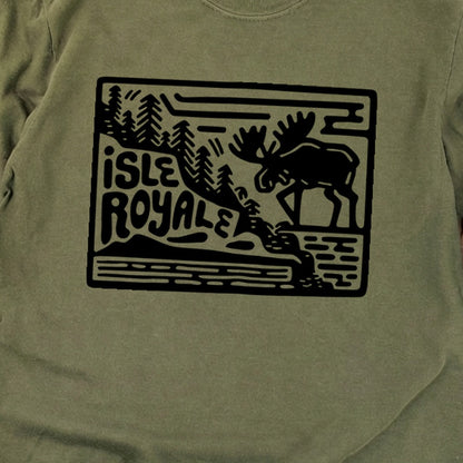Isle Royale National Park Cotton Long Sleeve