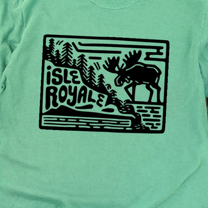 Isle Royale National Park Cotton Long Sleeve