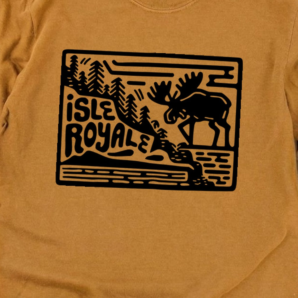 Isle Royale National Park Cotton Long Sleeve