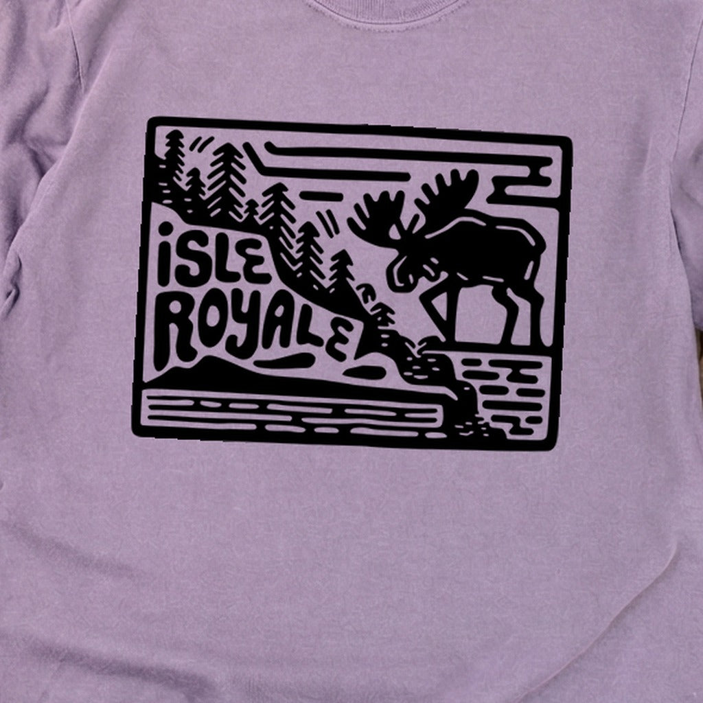 Isle Royale National Park Cotton Long Sleeve