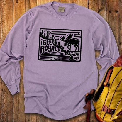 Isle Royale National Park Cotton Long Sleeve