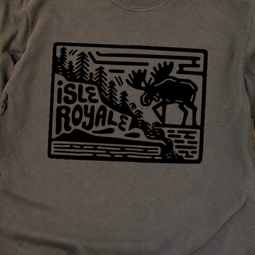 Isle Royale National Park Cotton Long Sleeve