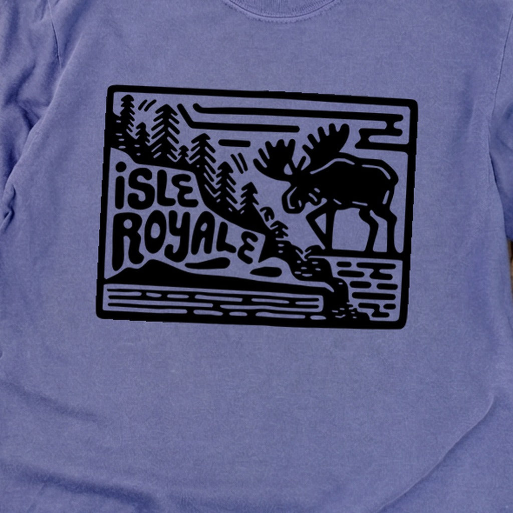 Isle Royale National Park Cotton Long Sleeve