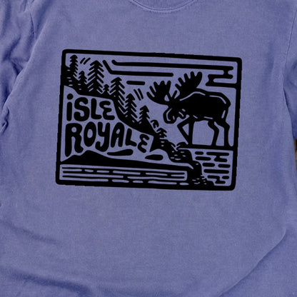 Isle Royale National Park Cotton Long Sleeve