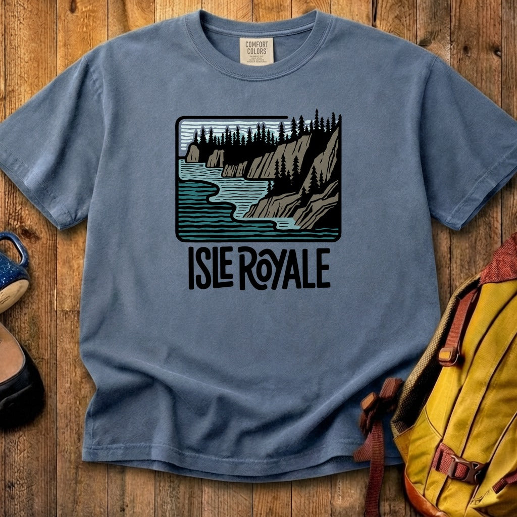 Isle Royale National Park 2 Cotton T-Shirt