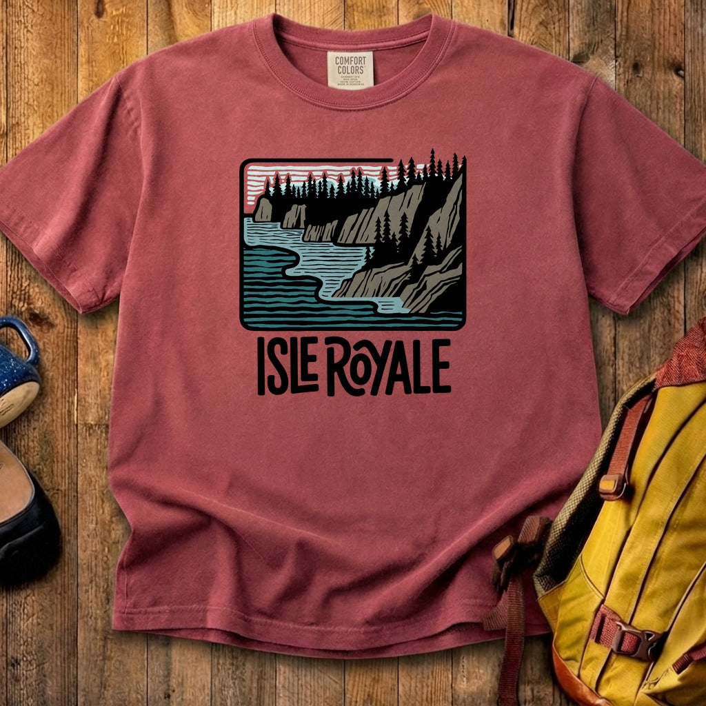 Isle Royale National Park 2 Cotton T-Shirt