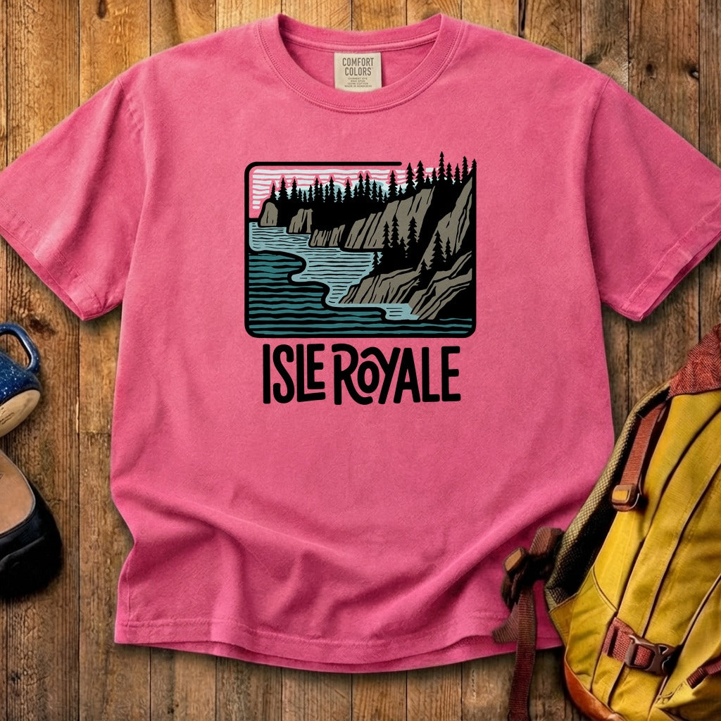 Isle Royale National Park 2 Cotton T-Shirt
