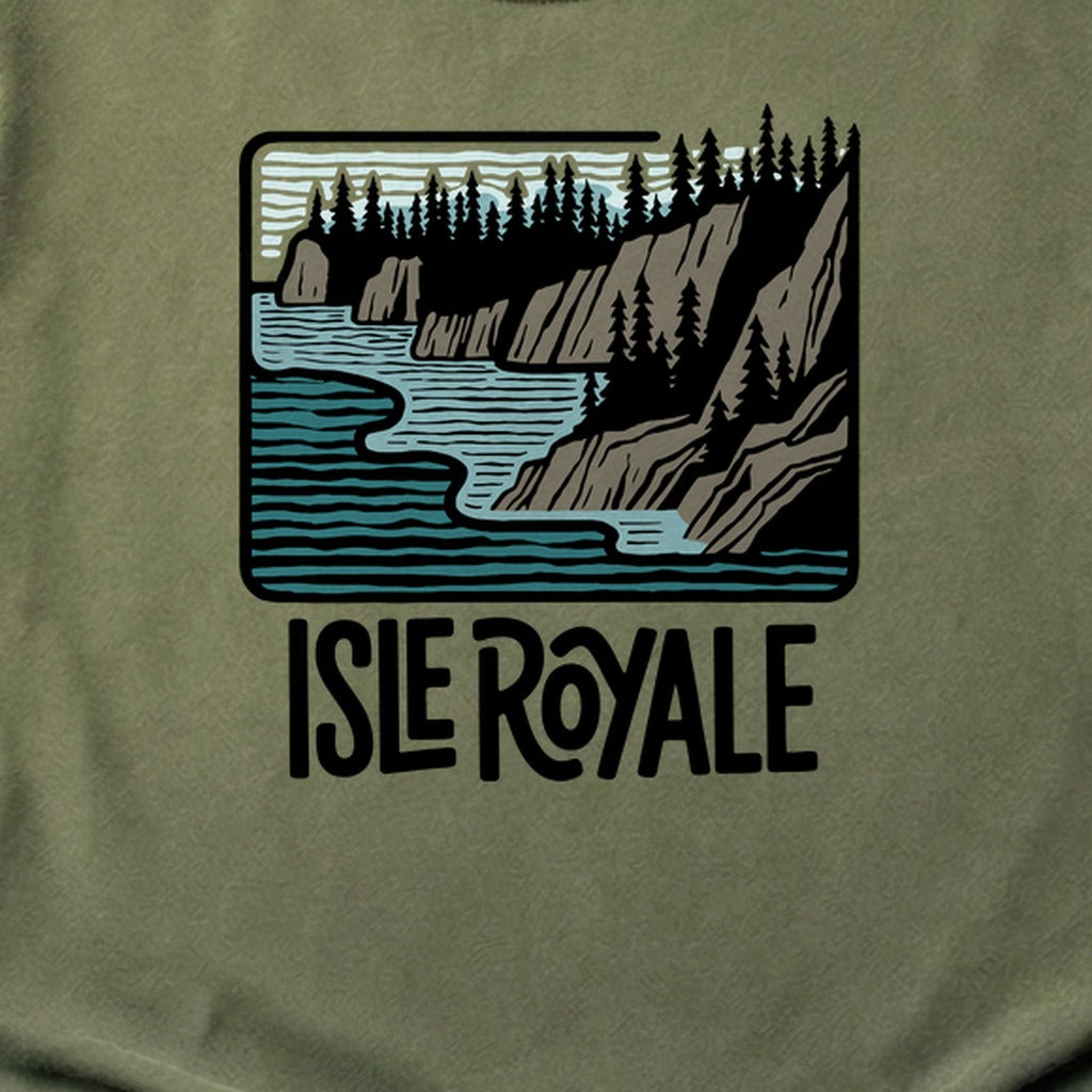 Isle Royale National Park 2 Cotton T-Shirt