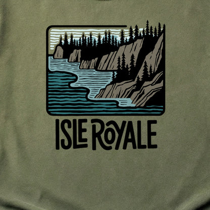 Isle Royale National Park 2 Cotton T-Shirt