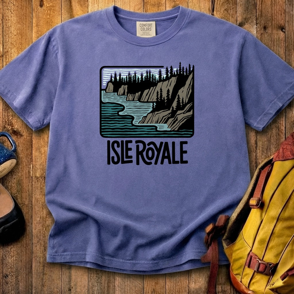 Isle Royale National Park 2 Cotton T-Shirt