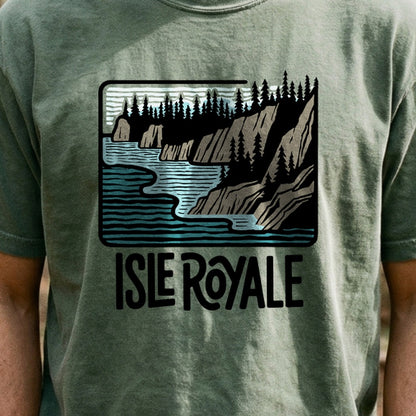 Isle Royale National Park 2 Cotton T-Shirt