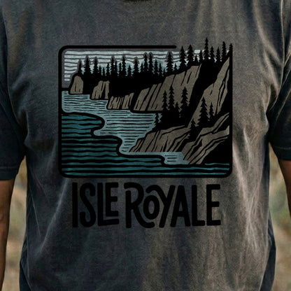 Isle Royale National Park 2 Cotton T-Shirt