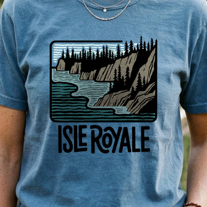 Isle Royale National Park 2 Cotton T-Shirt