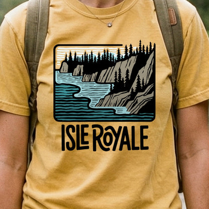 Isle Royale National Park 2 Cotton T-Shirt