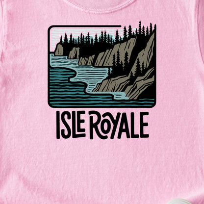 Isle Royale National Park 2 Kids Cotton T-Shirt
