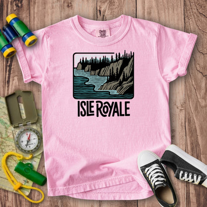 Isle Royale National Park 2 Kids Cotton T-Shirt