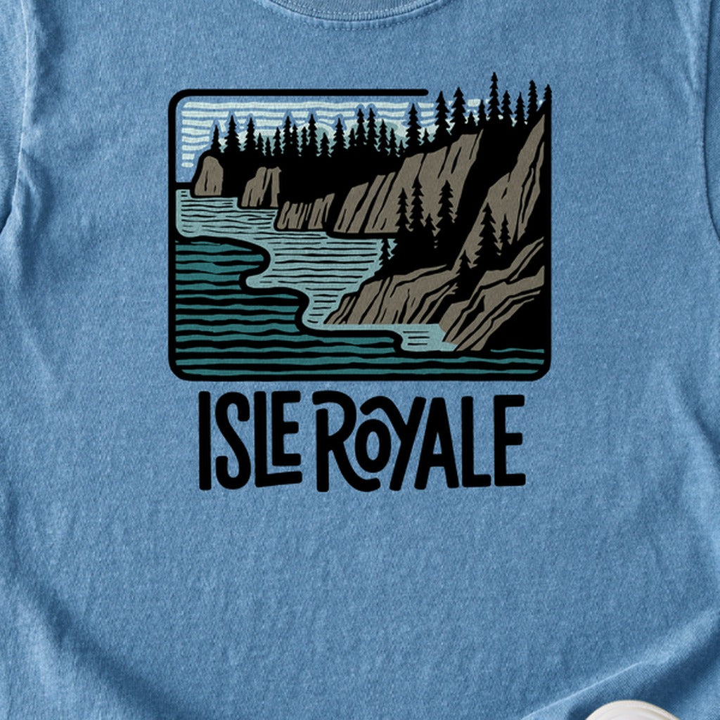 Isle Royale National Park 2 Kids Cotton T-Shirt
