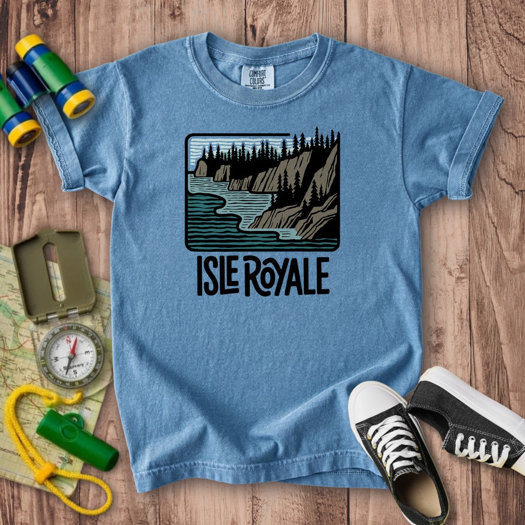 Isle Royale National Park 2 Kids Cotton T-Shirt