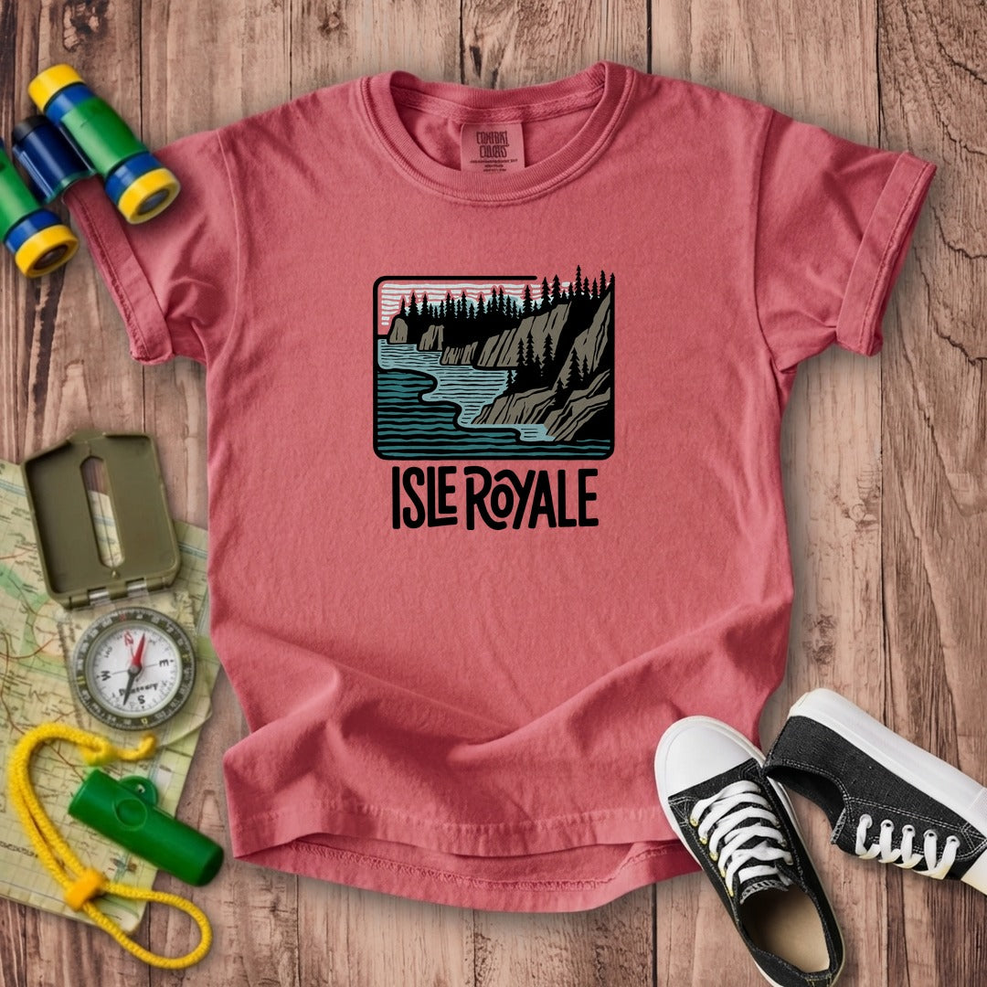 Isle Royale National Park 2 Kids Cotton T-Shirt