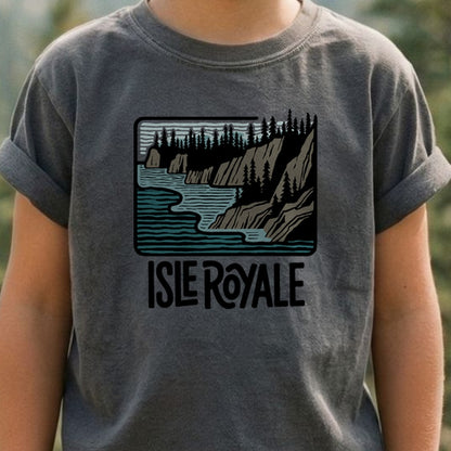 Isle Royale National Park 2 Kids Cotton T-Shirt