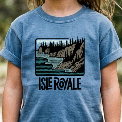 Isle Royale National Park 2 Kids Cotton T-Shirt