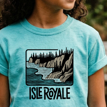 Isle Royale National Park 2 Kids Cotton T-Shirt