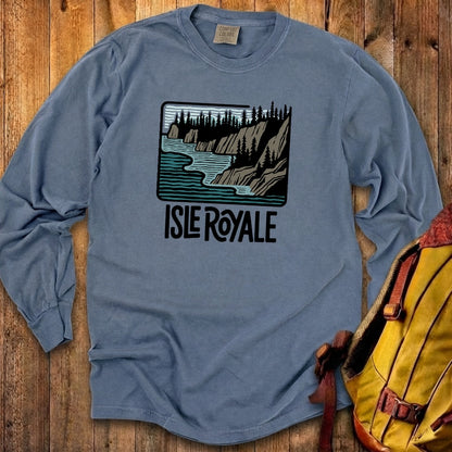 Isle Royale National Park 2 Cotton Long Sleeve