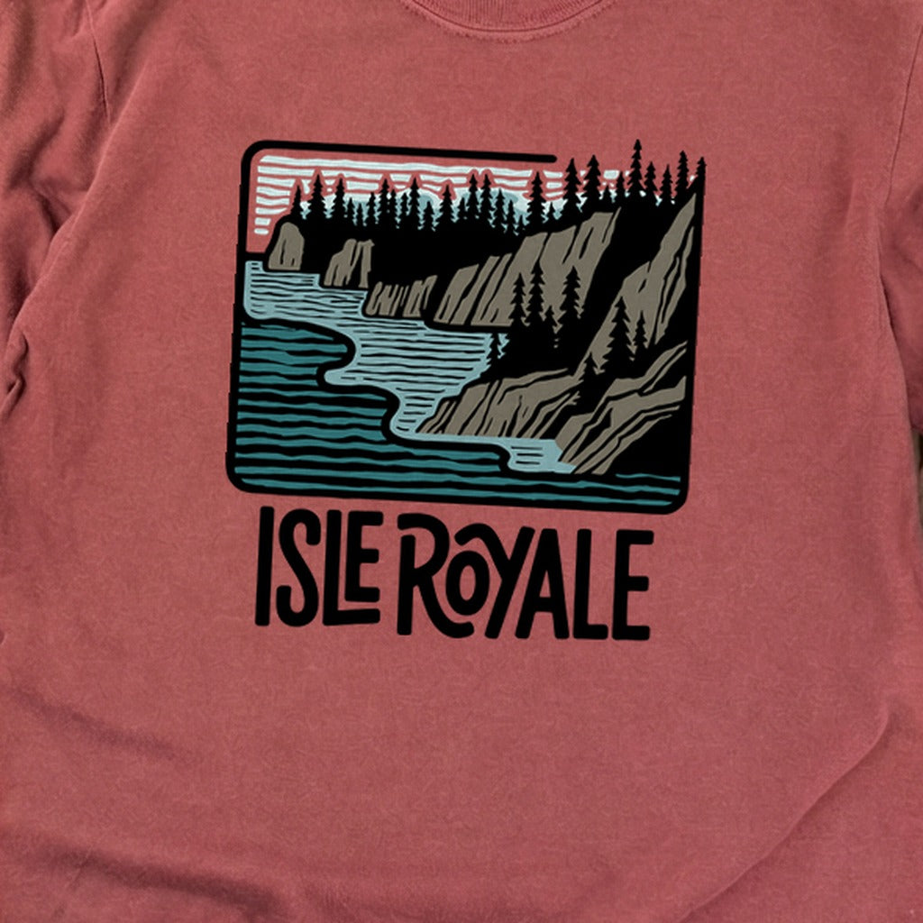 Isle Royale National Park 2 Cotton Long Sleeve