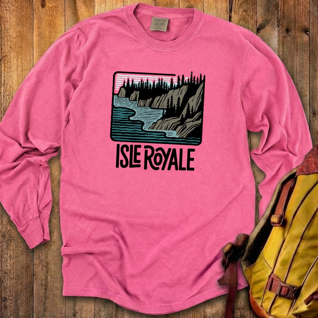 Isle Royale National Park 2 Cotton Long Sleeve